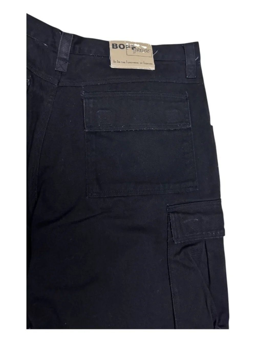 BOFF Vintage Y2K 2000s Streetwear Skate Baggy Wide Denim Jean Shorts Jorts 42